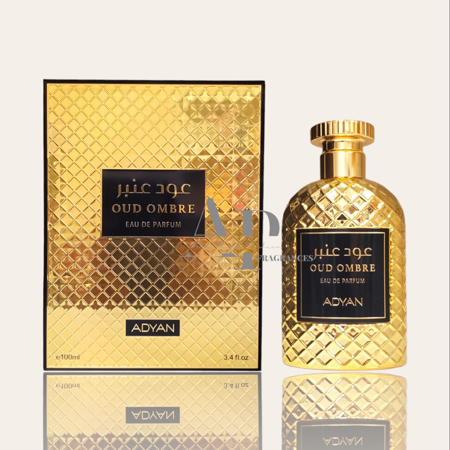 Oud Ombre Eau De Parfum EDP - 100ML (3.4Oz) By Adyan.(Arabian