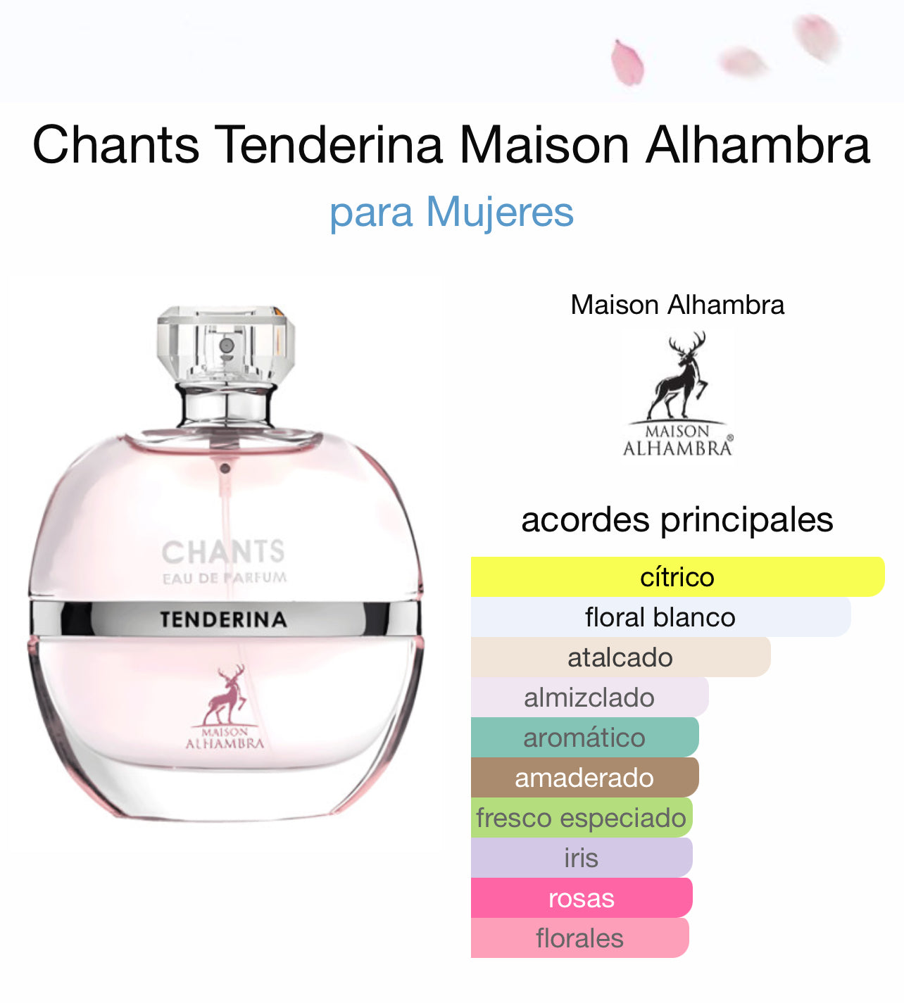 Chants tenderina by Maison Alhambra