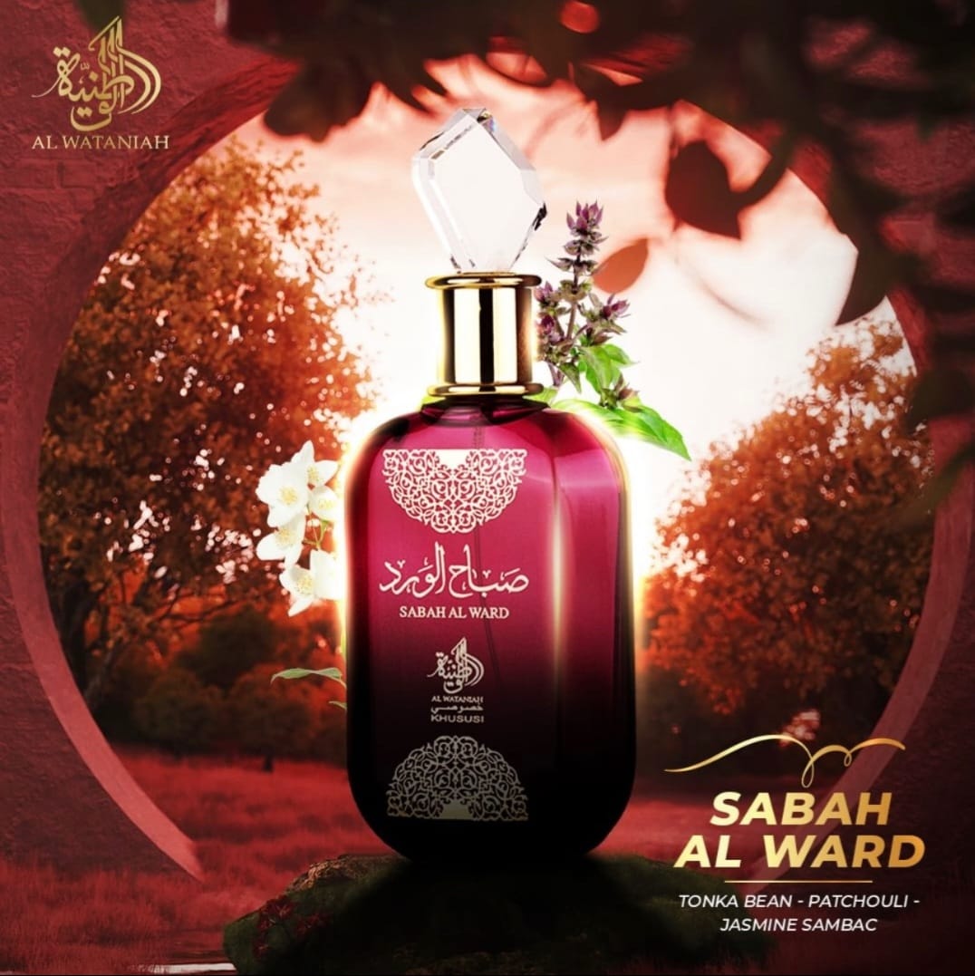 Sabah Al Ward By Al Wataniah Eau De Parfum 
100ML. UAE-DUBAI.