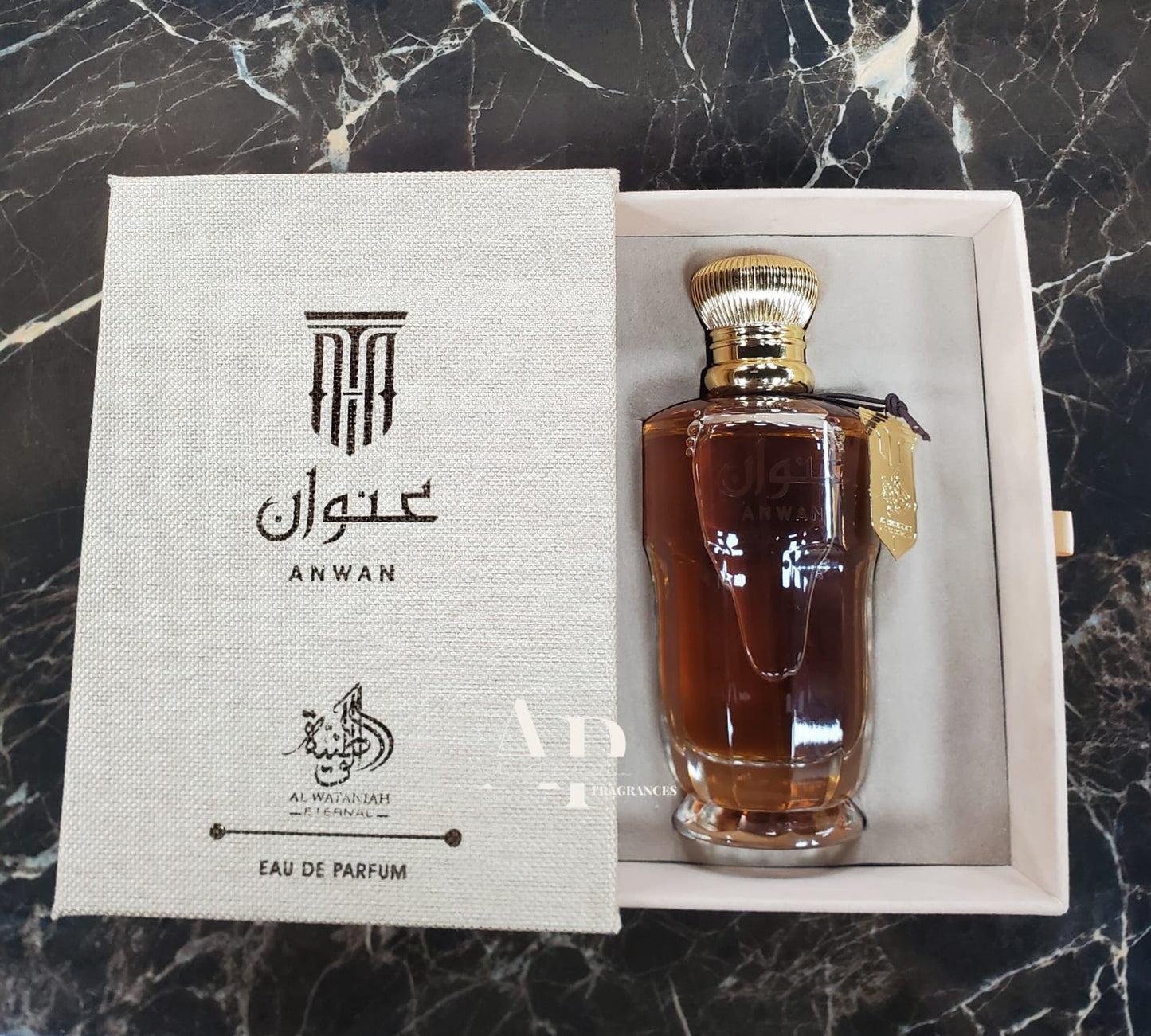 ANWAN BY  ALWATANIAH  ETERNAL (UNISEX) EAU DE PARFUM 100ML.  UAE-DUBAI.