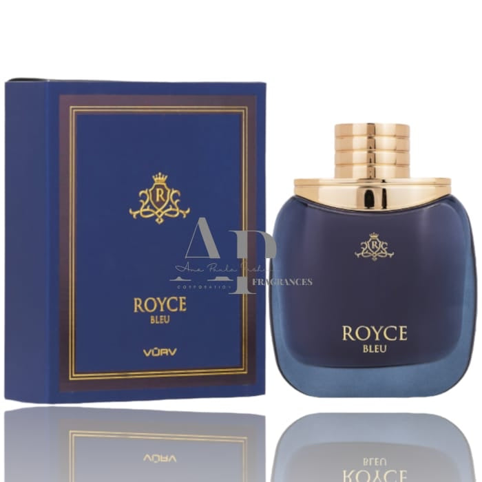 Royce Bleu EDP Perfume 100 ML By Vurv Lattafa: Famous Top French Fragrance.