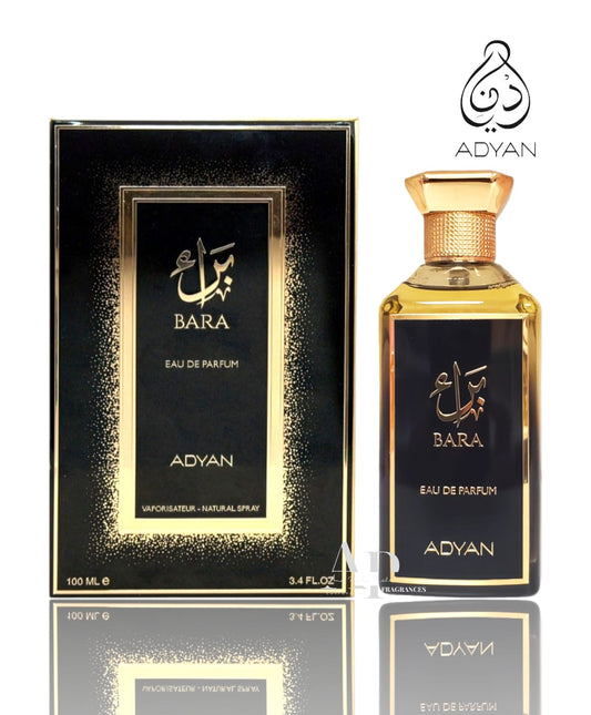 BARA EAU DE PARFUM BY ADYAN (LUXURY PERFUMES) FOR MEN 3.4 OZ. UAE-DUBAI. (AP Fragrances)