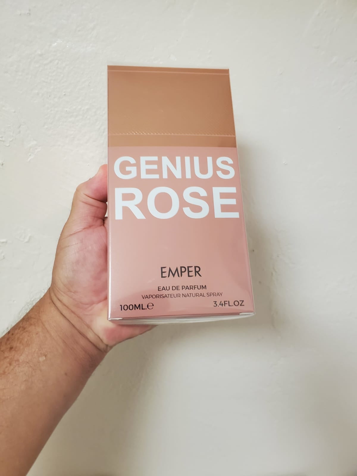 GENIUS ROSE FOR WOMEN Eau De Parfum 100 ml BY EMPER. ARABIAN PERFUMES.