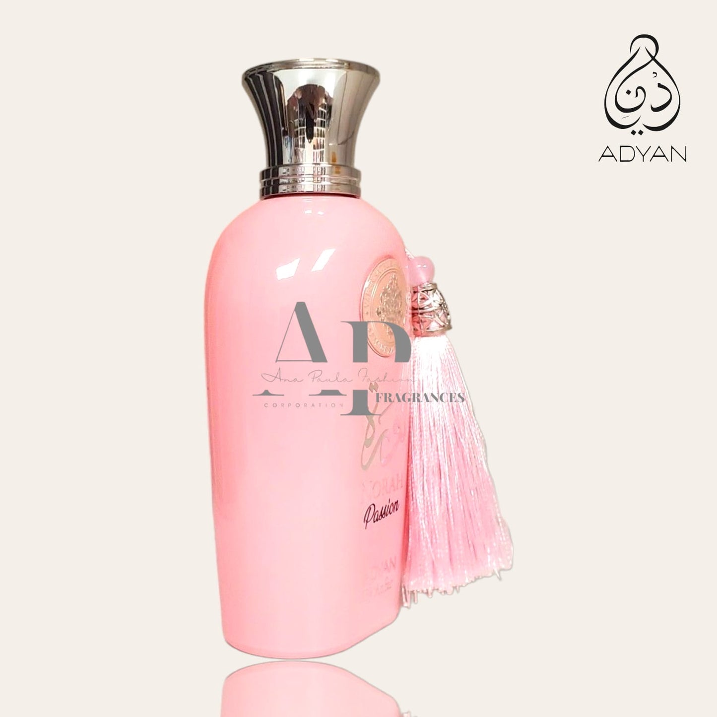 Norah Passion For Women EDP - 100ML (3.4Oz) By Adyan. Arabic Perfume.