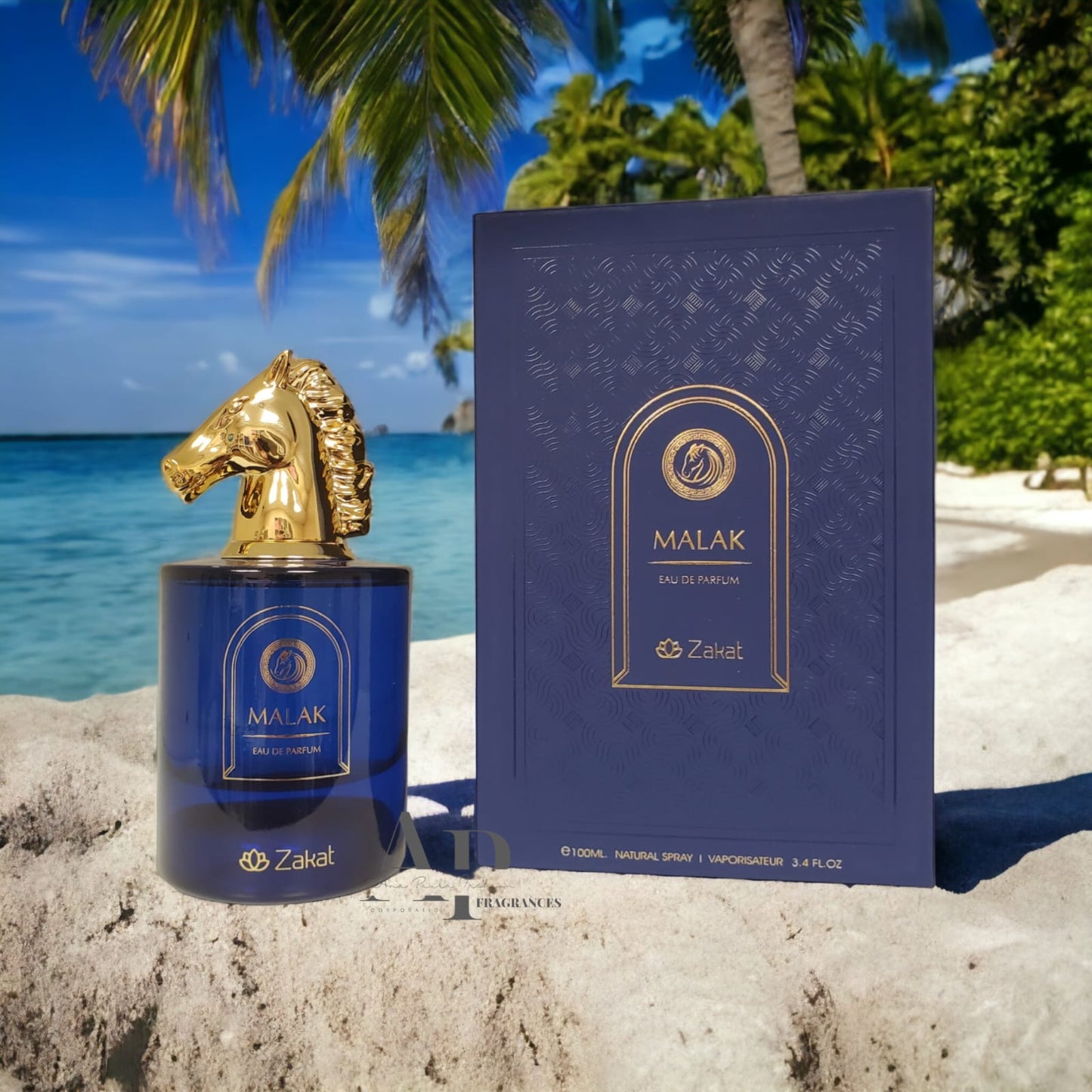 Malak Eau De Parfum By Zakat 100ML. UAE-DUBAI. (Pour Homme)