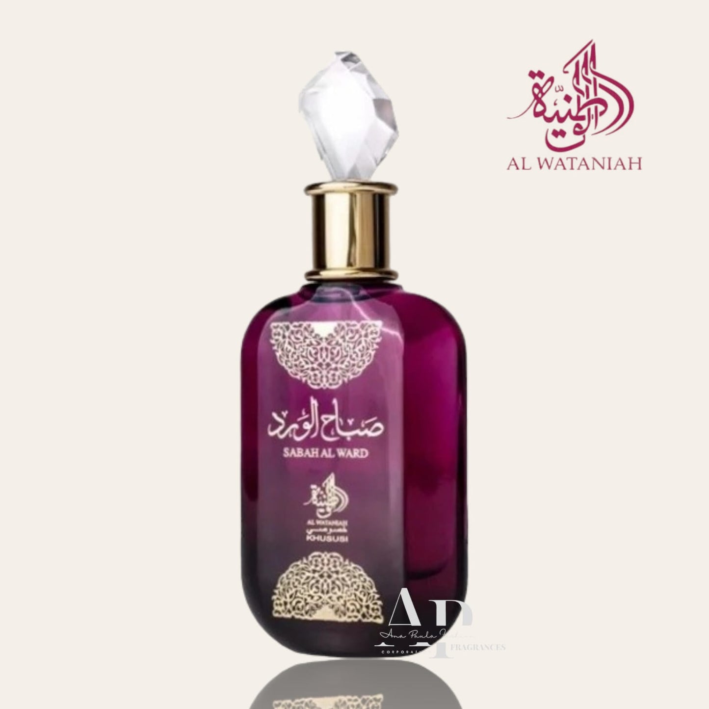 Sabah Al Ward By Al Wataniah Eau De Parfum 
100ML. UAE-DUBAI.