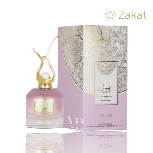 Lamar Fortune EDP By Zakat. For women.100 ML. UAE-DUBAI.