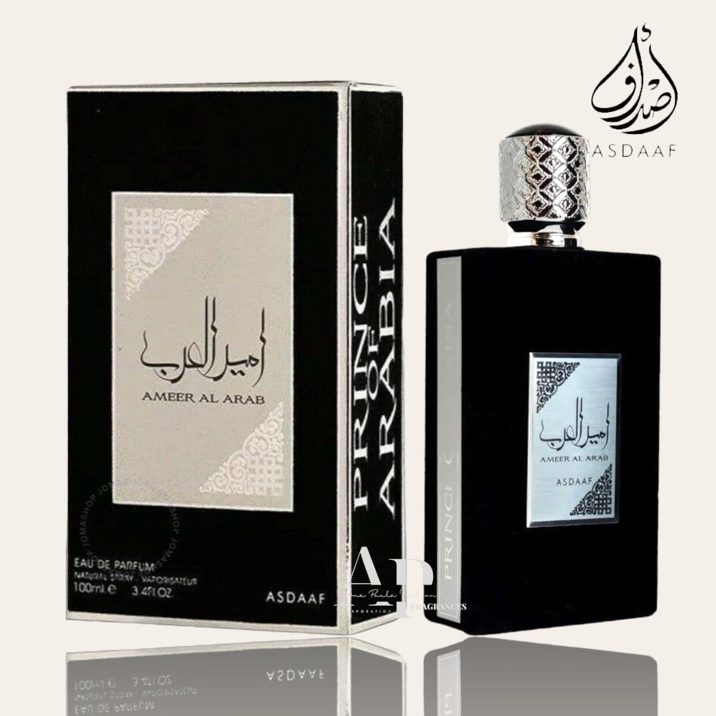 Ameer Al Arab By Asdaaf Eau De Parfum Spray 3.4 oz 100 ml (Prince of Arabia)UAE-DUBAI.